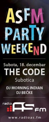 AS FM PARTY, The Code, Subotica