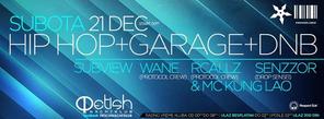 SUBOTA/21.DECEMBAR/HIP-HOP/GARAGE/DnB, Fetish Nacht Klub, Novi Sad