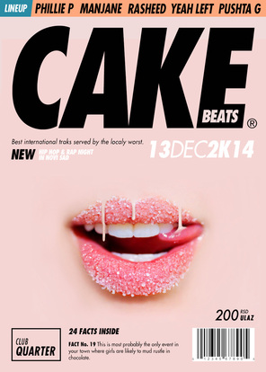 CAKE beats, Club Quarter, Novi Sad