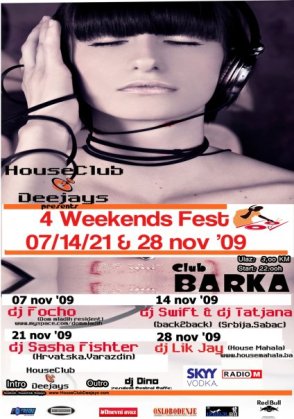 4 Weekends Fest, The Tube, Sarajevo